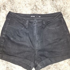 Old Navy Women's Black Denim Shorts